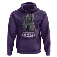 Funny Math Teacher Hoodie Be Like Subtraction And Make A Difference - Wonder Print Shop