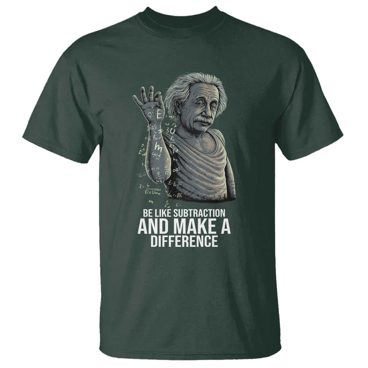 Funny Math Teacher T Shirt Be Like Subtraction And Make A Difference - Wonder Print Shop