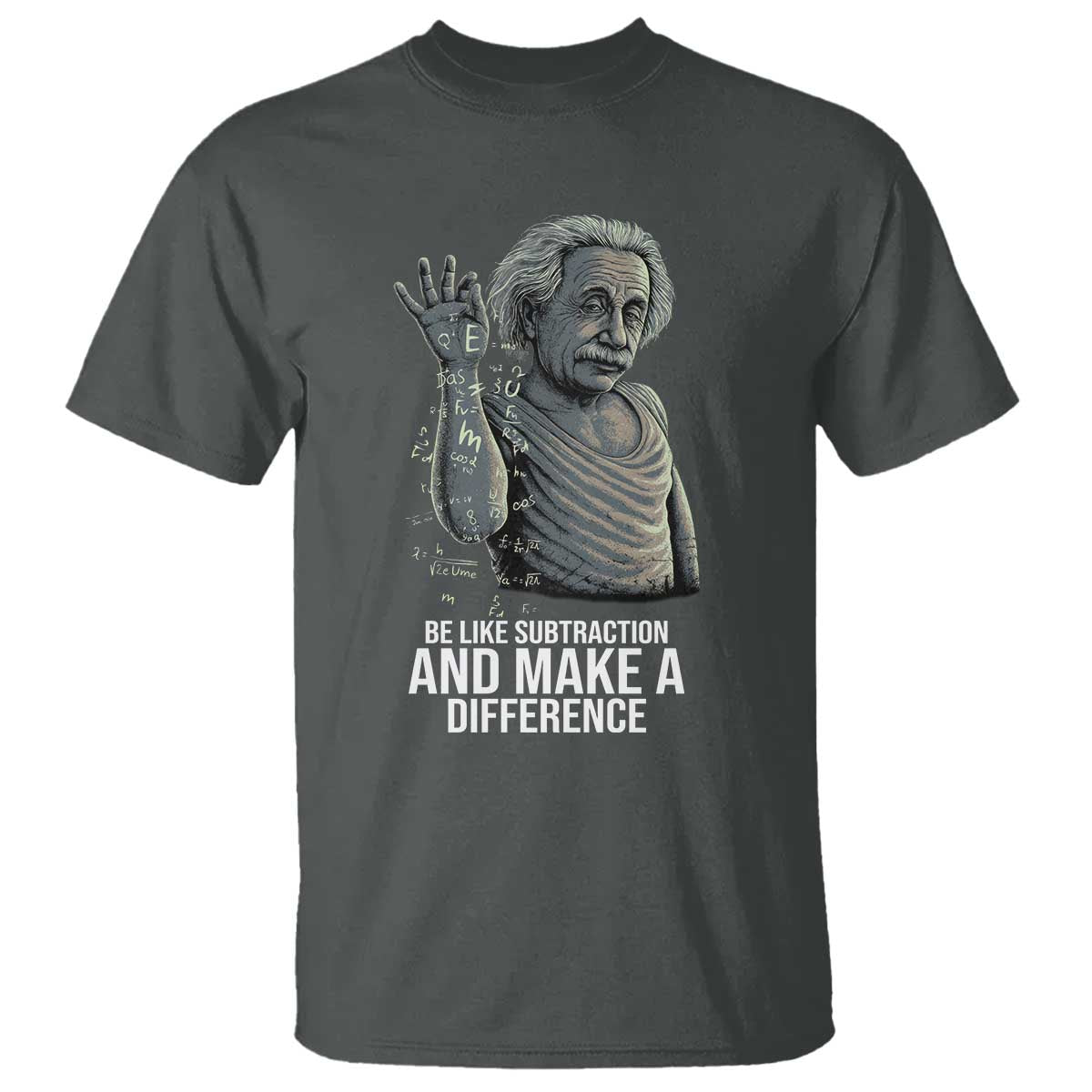 Funny Math Teacher T Shirt Be Like Subtraction And Make A Difference - Wonder Print Shop