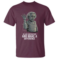 Funny Math Teacher T Shirt Be Like Subtraction And Make A Difference - Wonder Print Shop