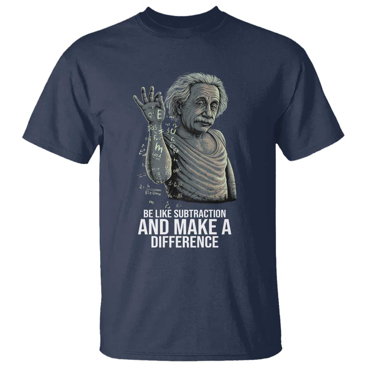 Funny Math Teacher T Shirt Be Like Subtraction And Make A Difference - Wonder Print Shop