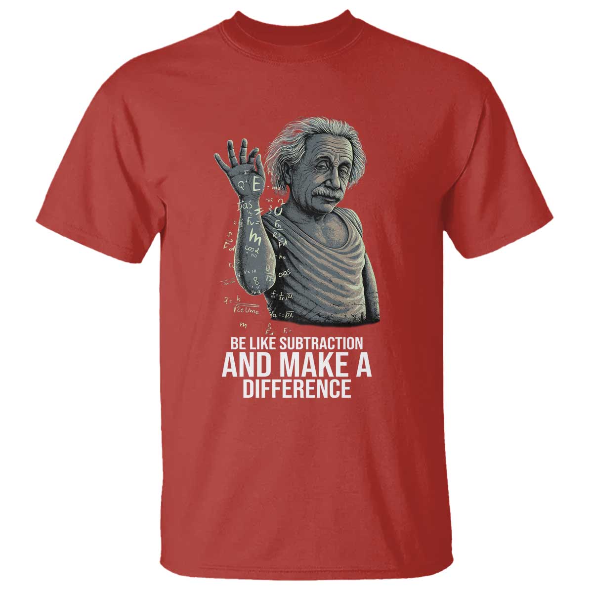 Funny Math Teacher T Shirt Be Like Subtraction And Make A Difference - Wonder Print Shop