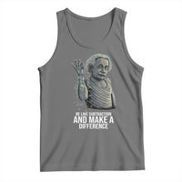Funny Math Teacher Tank Top Be Like Subtraction And Make A Difference - Wonder Print Shop