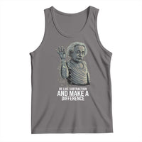 Funny Math Teacher Tank Top Be Like Subtraction And Make A Difference - Wonder Print Shop