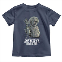 Funny Math Teacher Toddler T Shirt Be Like Subtraction And Make A Difference - Wonder Print Shop