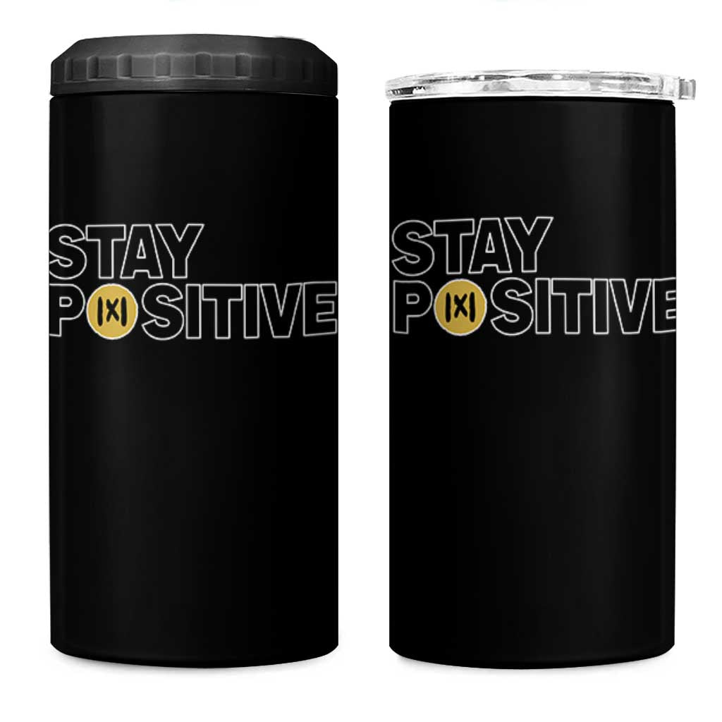 Funny Math 4 in 1 Can Cooler Tumbler Absolute Value Stay Positive