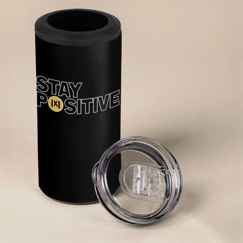 Funny Math 4 in 1 Can Cooler Tumbler Absolute Value Stay Positive