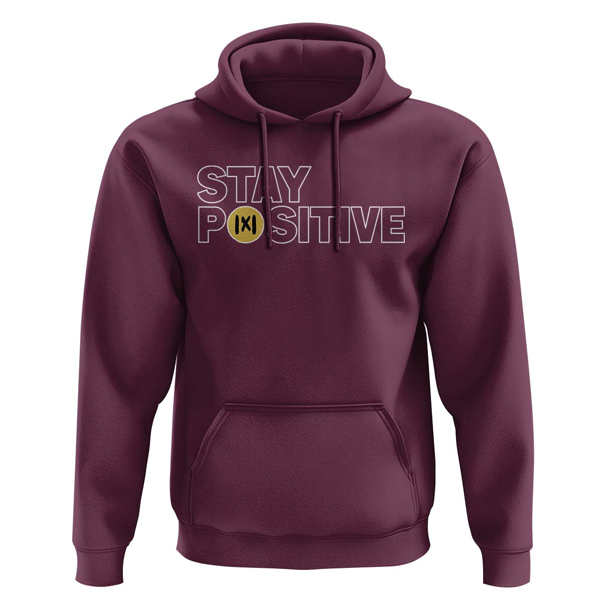 Funny Math Hoodie Absolute Value Stay Positive - Wonder Print Shop
