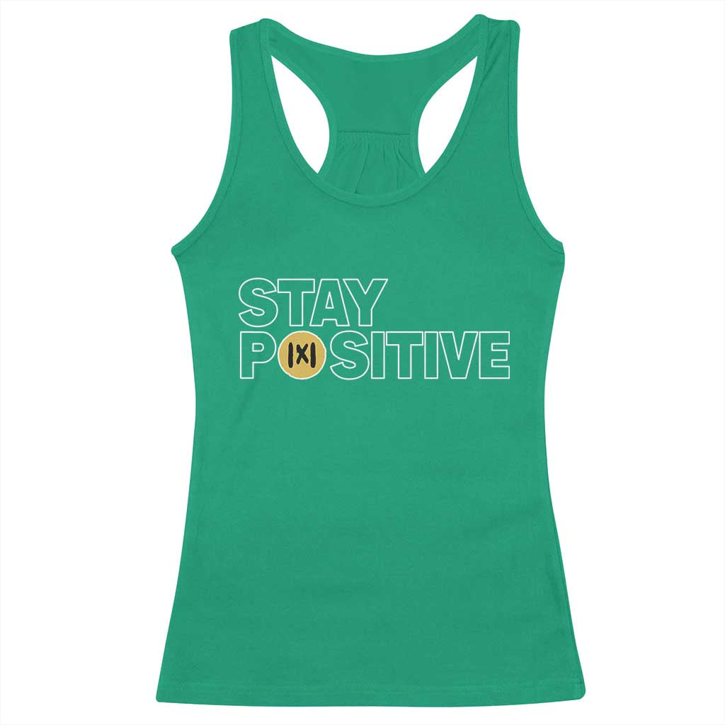Funny Math Racerback Tank Top Absolute Value Stay Positive - Wonder Print Shop