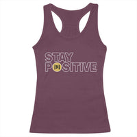 Funny Math Racerback Tank Top Absolute Value Stay Positive - Wonder Print Shop