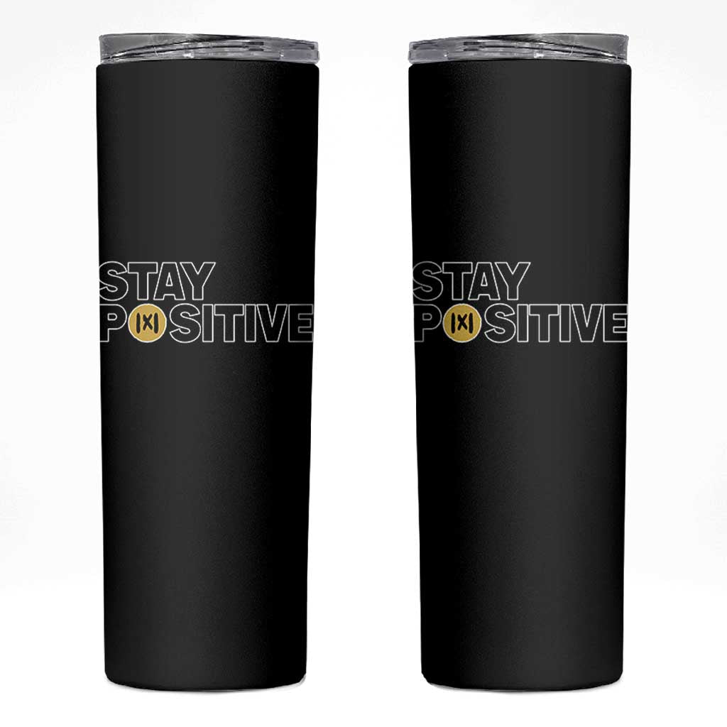 Funny Math Skinny Tumbler Absolute Value Stay Positive