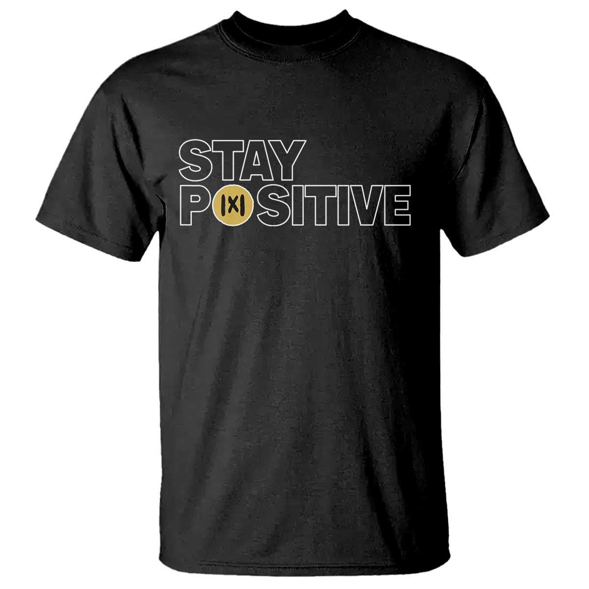 Funny Math T Shirt Absolute Value Stay Positive - Wonder Print Shop
