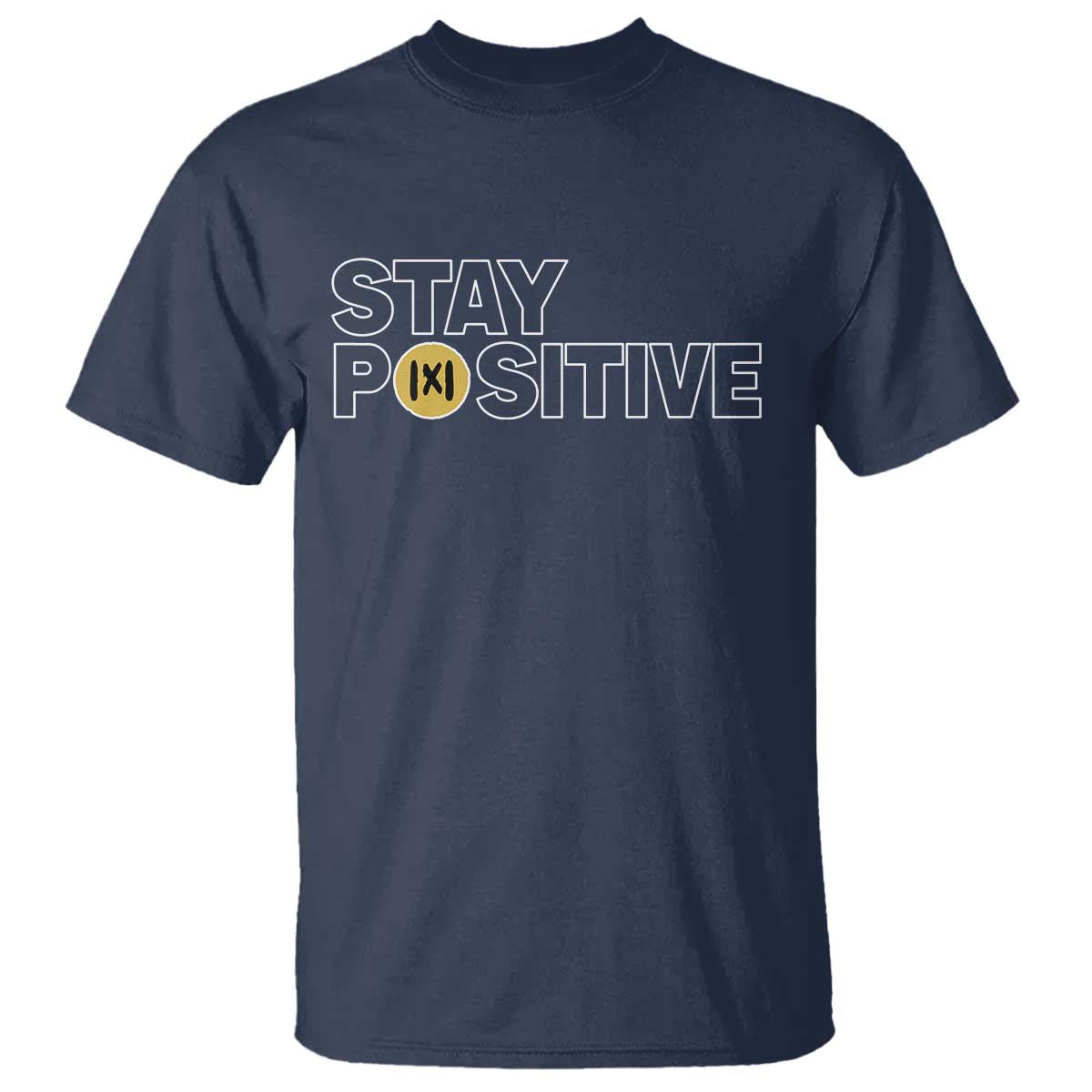 Funny Math T Shirt Absolute Value Stay Positive - Wonder Print Shop