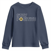 Funny Math Youth Sweatshirt Absolute Value Stay Positive - Wonder Print Shop