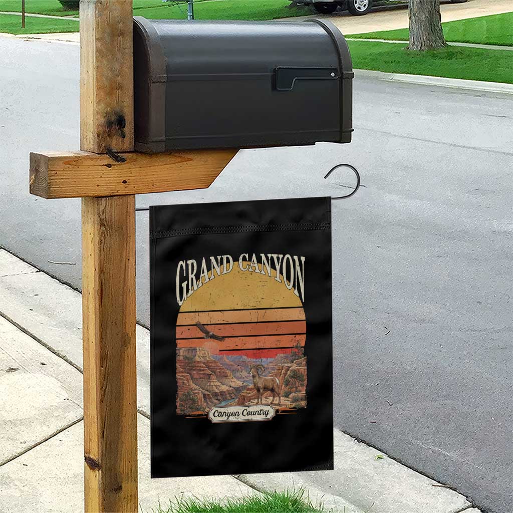 Grand Canyon Arizona 90s Desert Sunset Nostalgia Hiking Garden Flag