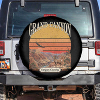 Grand Canyon Arizona 90s Desert Sunset Nostalgia Hiking Spare Tire Cover