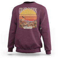 Grand Canyon Arizona 90s Desert Sunset Nostalgia Hiking Sweatshirt