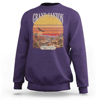 Grand Canyon Arizona 90s Desert Sunset Nostalgia Hiking Sweatshirt