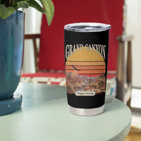 Grand Canyon Arizona 90s Desert Sunset Nostalgia Hiking Tumbler Cup