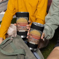Grand Canyon Arizona 90s Desert Sunset Nostalgia Hiking Tumbler Cup
