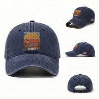 Grand Canyon Arizona 90s Desert Sunset Nostalgia Hiking Washed Cotton Baseball Cap