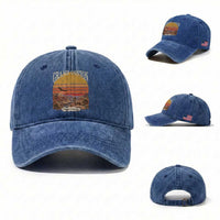 Grand Canyon Arizona 90s Desert Sunset Nostalgia Hiking Washed Cotton Baseball Cap