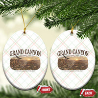 Grand Canyon National Park Arizona Established 1919 Ceramic Ornament Retro Deer Wildlife Nature Hiking Southwest Souvenir