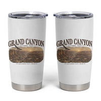 Grand Canyon National Park Arizona Established 1919 Tumbler Cup Retro Deer Wildlife Nature Hiking Southwest Souvenir