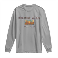 Retro Monument Valley Arizona Sunset Established 1958 Long Sleeve Shirt Southwest Desert Road Trip Eagle Nature Souvenir