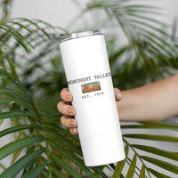 Retro Monument Valley Arizona Sunset Established 1958 Skinny Tumbler Southwest Desert Road Trip Eagle Nature Souvenir