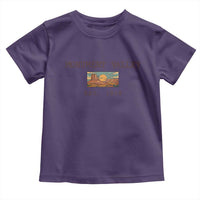 Retro Monument Valley Arizona Sunset Established 1958 Toddler T Shirt Southwest Desert Road Trip Eagle Nature Souvenir