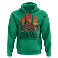 Retro Sedona Arizona Mountain Hoodie Southwest Hiking Outdoor Nature Souvenir