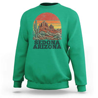 Retro Sedona Arizona Mountain Sweatshirt Southwest Hiking Outdoor Nature Souvenir