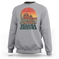 Retro Sedona Arizona Mountain Sweatshirt Southwest Hiking Outdoor Nature Souvenir