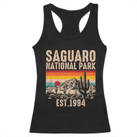 Retro Saguaro National Park Arizona EST 1994 Racerback Tank Top Desert Cactus Sunset Hiking Camping Nature Souvenir