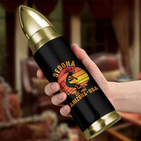Retro Sedona Arizona Dancing Kokopelli Bullet Tumbler Southwest Native Symbol Desert Heritage Established 1902