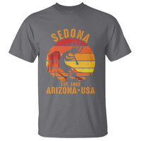 Retro Sedona Arizona Dancing Kokopelli T Shirt Southwest Native Symbol Desert Heritage