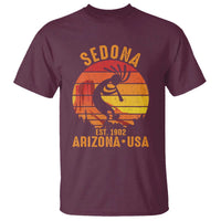 Retro Sedona Arizona Dancing Kokopelli T Shirt Southwest Native Symbol Desert Heritage