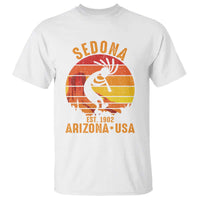 Retro Sedona Arizona Dancing Kokopelli T Shirt Southwest Native Symbol Desert Heritage