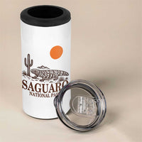 Saguaro National Park Gila Monster Hiking Arizona 4 in 1 Can Cooler Tumbler Desert Cactus Sunset Southwest Nature Tucson Souvenir Gift