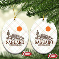 Saguaro National Park Gila Monster Hiking Arizona Ceramic Ornament Desert Cactus Sunset Southwest Nature Tucson Souvenir Gift
