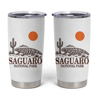 Saguaro National Park Gila Monster Hiking Arizona Tumbler Cup Desert Cactus Sunset Southwest Nature Tucson Souvenir Gift