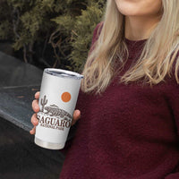 Saguaro National Park Gila Monster Hiking Arizona Tumbler Cup Desert Cactus Sunset Southwest Nature Tucson Souvenir Gift