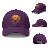 Route Highway 66 Roadrunner Desert Sunset Arizona Baseball Cap Cactus Landscape Texas Nevada Southwest Bird Lover