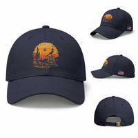 Route Highway 66 Roadrunner Desert Sunset Arizona Baseball Cap Cactus Landscape Texas Nevada Southwest Bird Lover