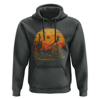 Route Highway 66 Roadrunner Desert Sunset Arizona Hoodie Cactus Landscape Texas Nevada Southwest Bird Lover