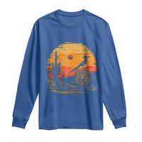 Route Highway 66 Roadrunner Desert Sunset Arizona Long Sleeve Shirt Cactus Landscape Texas Nevada Southwest Bird Lover