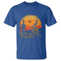 Route Highway 66 Roadrunner Desert Sunset Arizona T Shirt Cactus Landscape Texas Nevada Southwest Bird Lover