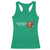 Funny Reindeer Christmas Meme Racerback Tank Top I Am Trying My Best - Wonder Print Shop