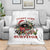 Funny Racoon Christmas Meme Throw Blanket Tummy Ache Survivor - Wonder Print Shop